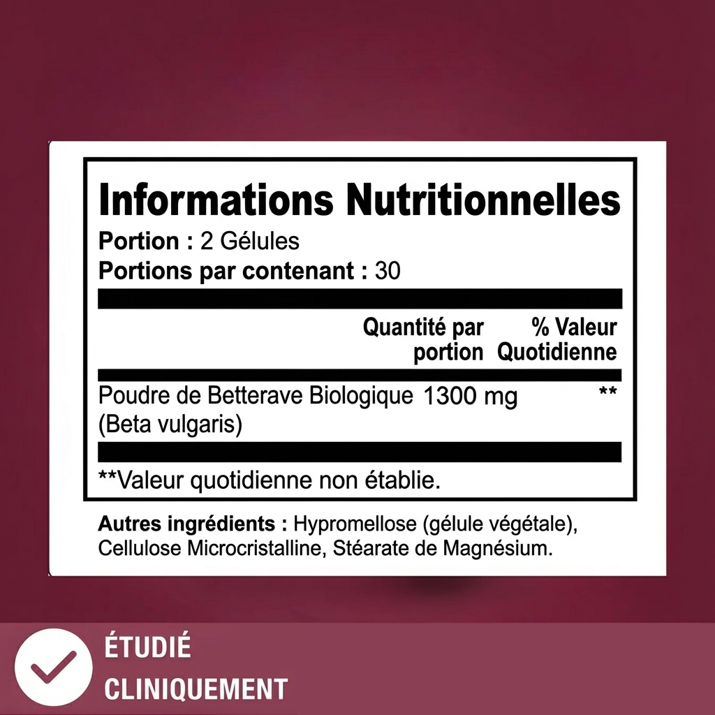VitaForce Nitric Oxide Booster Formule Triple L-Arginine